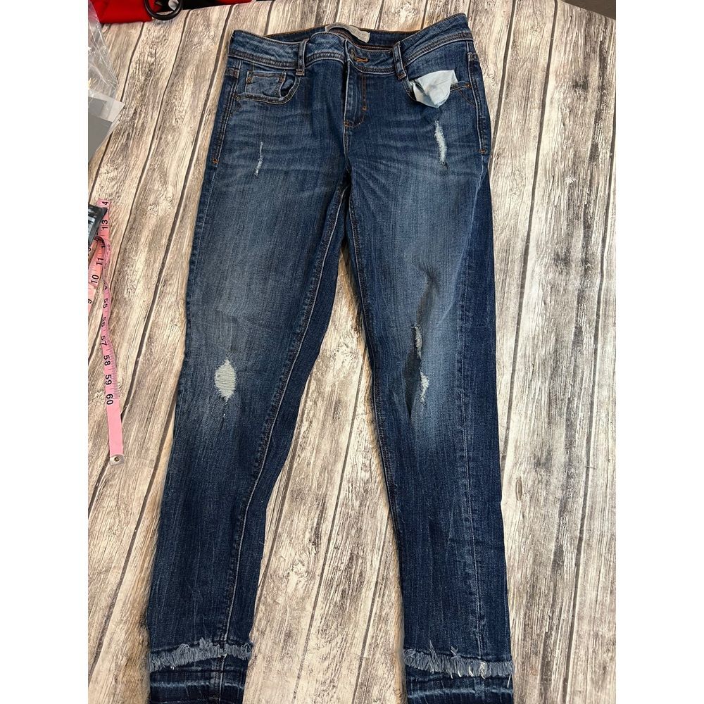 Girls Zara basic blue‎ jeans size 04